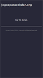 Mobile Screenshot of jogosparacelular.org